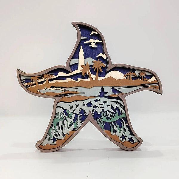 Starfish Carving Handcraft Gift