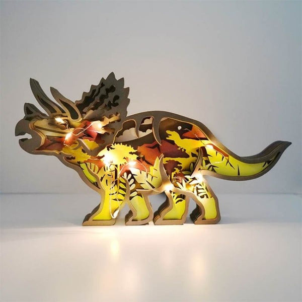 Dinosaur Carving Handcraft Gift