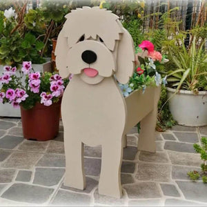 Golden Doodle Planter AP064