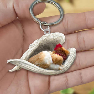 Sleeping Angel Acrylic Keychain Chicken SA206