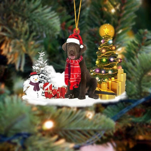 Labrador Retriever Christmas Ornament SM162