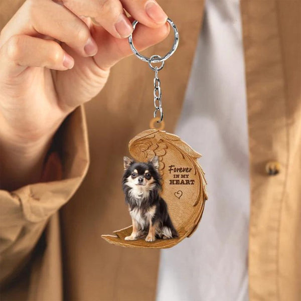 Chihuahua Forever In My Heart Acrylic Keychain FK052