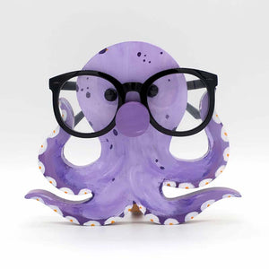 Handmade Glasses Stand F266 Lovely Octopus
