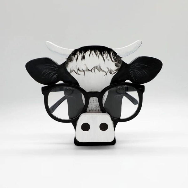 Handmade Glasses Stand F045 Cow