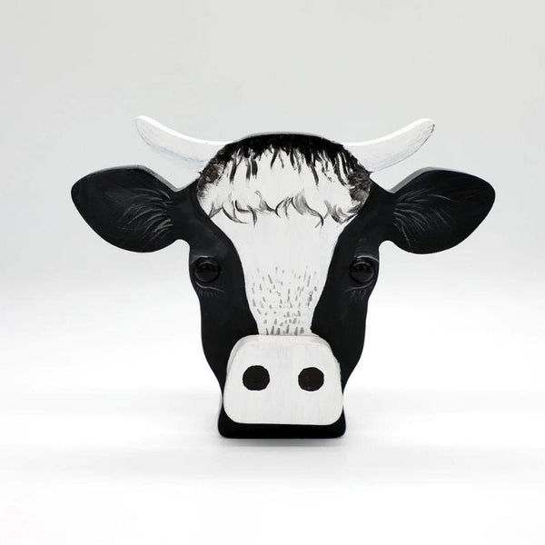 Handmade Glasses Stand F045 Cow